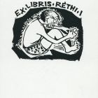 Ex-libris (bookplate) - I. Réthi (István Réthy)