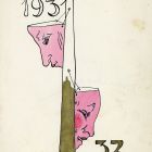 Occasional graphics - New Year's greeting: 1931-1932