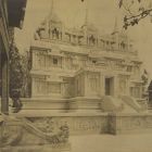 Architectural photograph - Pavilion of India in the Trocadero Park, Paris Universal Exposition 1900