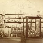 Exhibition photograph - products of the Zsolnay-works, Paris Universal Exposition 1900