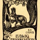 Ex-libris (bookplate) - Ludwig Frankenstein