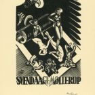 Ex-libris (bookplate) - Svend Aage Mollerup