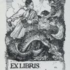 Ex-libris (bookplate) - Dr. Gábor Czoniczer