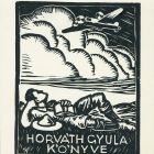 Ex-libris (bookplate) - Book of Gyula Horváth