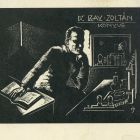 Ex-libris (bookplate) - Book of Dr. Zoltán Bay