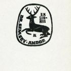 Ex-libris (bookplate) - dr. Andor Semsey