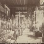 Exhibition photograph - early modern objects of the military history, at the Millennial Exhibition, on the ground floor of the renaissance  buildings (XXII.room)