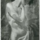 Képeslap - Márta Kopasz: Half nude (reproduction)