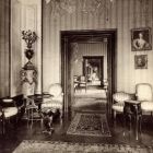 Interior photograph - salons in the Pálffy Palace of Királyfa