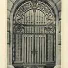 Design sheet - ironwork gate