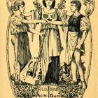 Ex-libris (bookplate) - ipse