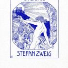 Ex-libris (bookplate) - Stefan Zweig