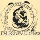 Ex-libris (bookplate) - Aiglon (ipse)