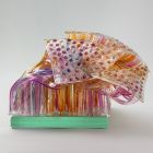 Glass sculpture - Splitting jellyfish