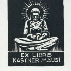 Ex-libris (bookplate) - Kastner Mausi
