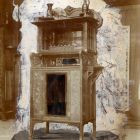 Photograph - salon cupboard from the 'Garden room' of the Royal Palace of Buda