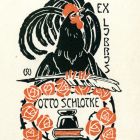 Ex-libris (bookplate) - Otto Schlotke