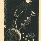 Ex-libris (bookplate) - J. Dobrovolsky