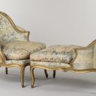 Long chair - so called chaise longue or duchesse brisee