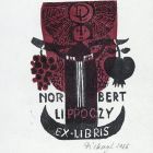 Ex-libris (bookplate) - Norbert Lippoczy