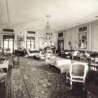 Interior photograph - grand salon (Pompei room) in the Pálffy Palace of Királyfa