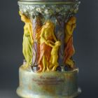 Vase - With nymphs and fauns