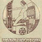 Ex-libris (bookplate) - This book belongs to Aladár Székely