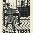 Occasional graphics - Tibor Gallé wishes you a lot of ex libris