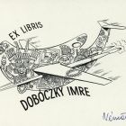 Ex-libris (bookplate) - Imre Dobóczky