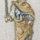 Embroidered figure (detail of a Orphrey Band) - St. Paul