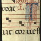 Antiphonal sheet fragment