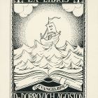 Ex-libris (bookplate) - Dr. Ágoston Dorovich