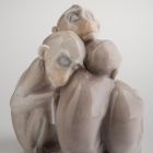 Statuette (Animal Figurine) - Monkey family