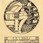 Ex-libris (bookplate) - Josef Strasser