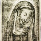 Devotional image - The miraculous image of Our Lady with the Bowed Head in the church of the Ursuline convent in Landshut