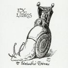 Ex-libris (bookplate) - dr Dénes Szánthó