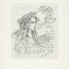 Ex-libris (bookplate) - J. Novák