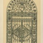 Design sheet - ironwork gate