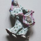 Holy water font - With the figure of Saint Veronica