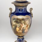 Ornamental vessel - Depicting the allegory of Music (after the painting of Eustache Le Sueur)