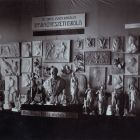 Photograph - Exhibition detail, decorative sculpture, Exhibition of The School of Applied Arts 1900