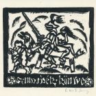 Ex-libris (bookplate) - The book of the Sz Mata family