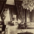 Interior photograph - so called empire salon in the Palace of Alajos Károlyi (Esterhazy str., today Pollack M. sq.)