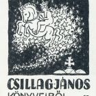Ex-libris (bookplate) - From the books of János Csillag