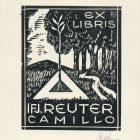 Ex-libris (bookplate) - ifj. Camillo Reuter