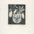 Ex-libris (bookplate) - Coat of arms without name