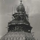 Architectural photograph - the lantern of dome of the Museum of Applied Arts - renovation of the 1956 demages