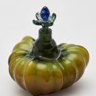 Perfume bottle with stopper - tomato-shaped