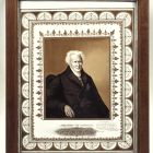 Ceramic picture - Portrait of Alexander von Humboldt