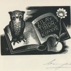 Ex-libris (bookplate) - Book of Tibor Zilay